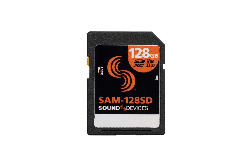 Sound Devices SAM-128SD 128 GB SDXC card