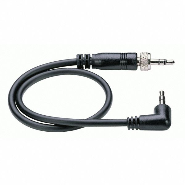 Sennheiser CL1 Line output cable for EK100G3 with 1/8 in. miniplug to 3.5mm threaded ew connector