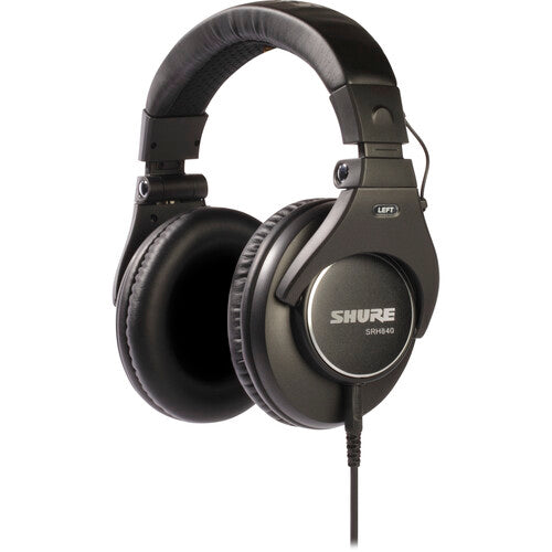 Shure SRH840-BK Professional Monitoring Headphones