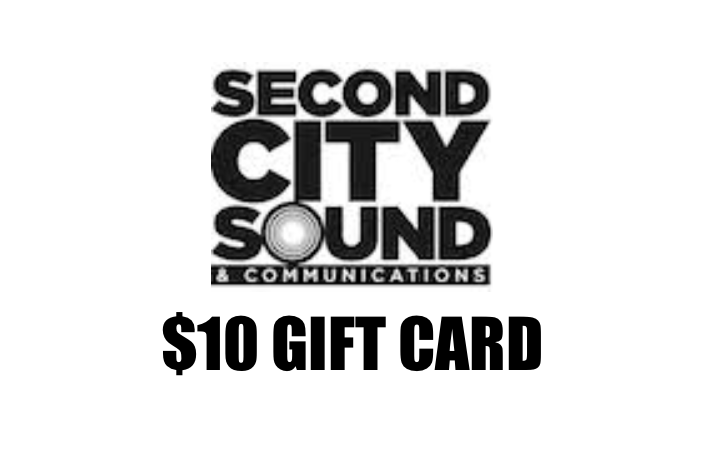 Second City Sound Gift Card