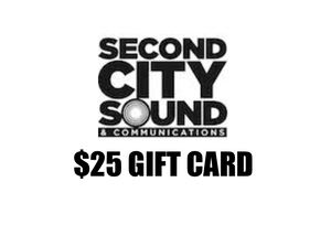 Second City Sound Gift Card