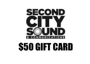 Second City Sound Gift Card