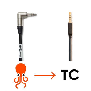 Tentacle Sync C12 - Tentacle to TRRS iPhone Jack Cable (8")