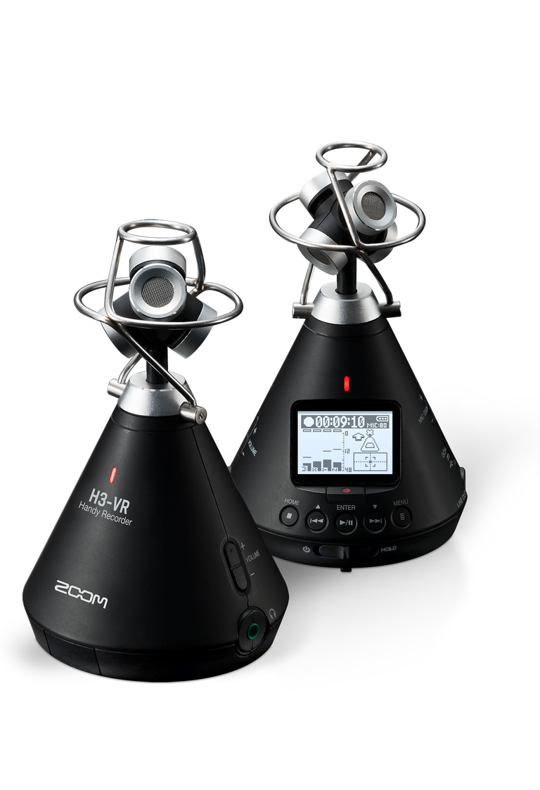 Zoom H3-VR Handy Audio Recorder with Built-In Ambisonics Mic Array Zoom H3-VR Handy Audio Recorder with Built-In Ambisonics Mic Array