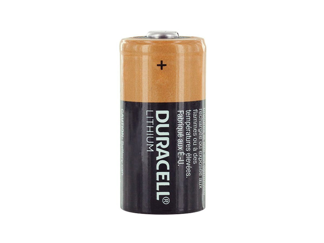 Duracell 123 Lithium 3-volt photo battery (SINGLE BATTERY)